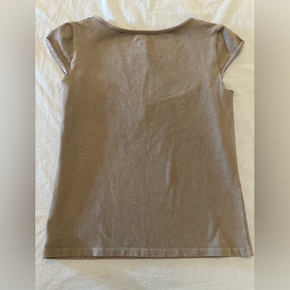 Brandy Melville Brown Cap Sleeve Tank Top - Picture 3 of 5